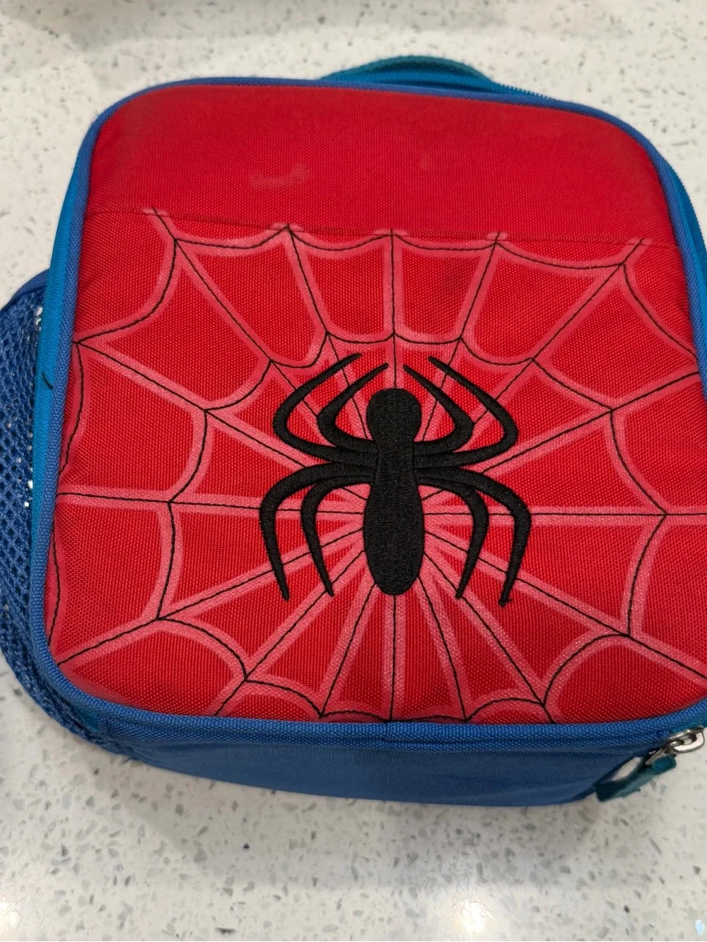 Pottery barn Kids Spiderman Lunch Bag - Red and Blue